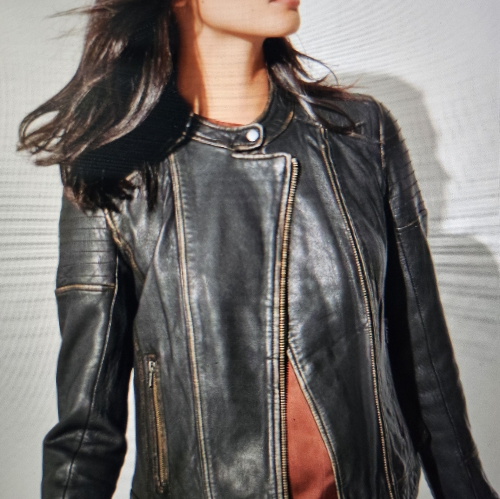 OVERLAND Leather Moto Jacket